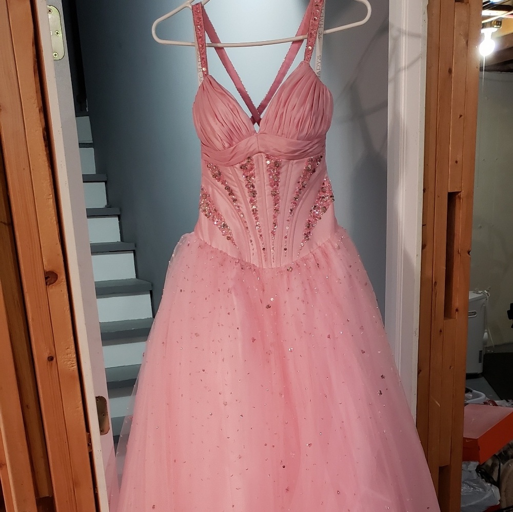 Pink dress
